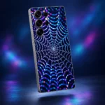 Neon Spider Web Mobile Skin alternate product view